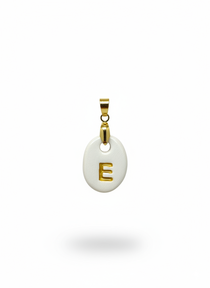 Pulsera Inicial Naranja-Dorado